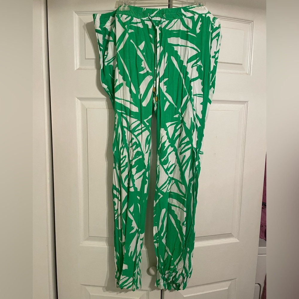 Lilly Pulitzer for Target XXL palazzo wide leg pants in Boom Boom print VGUC